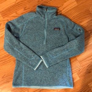 Patagonia Better sweater 1/4 zip ladies small